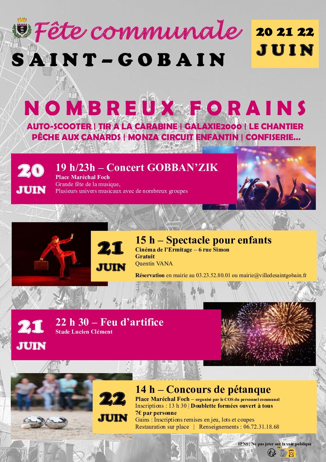 Fête communale 2025 - AFFICHE