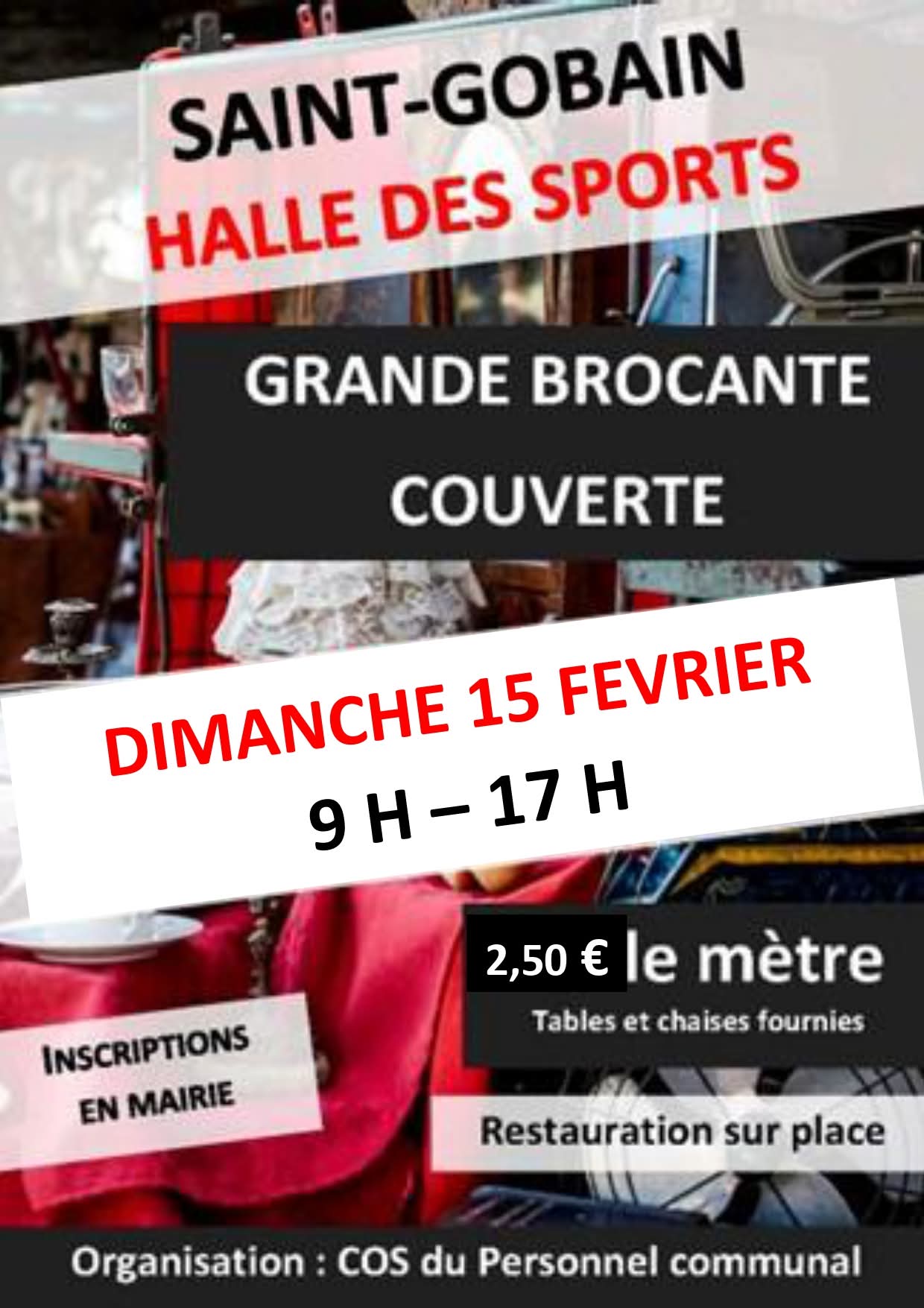 BROCANTE LE 15.02.2026