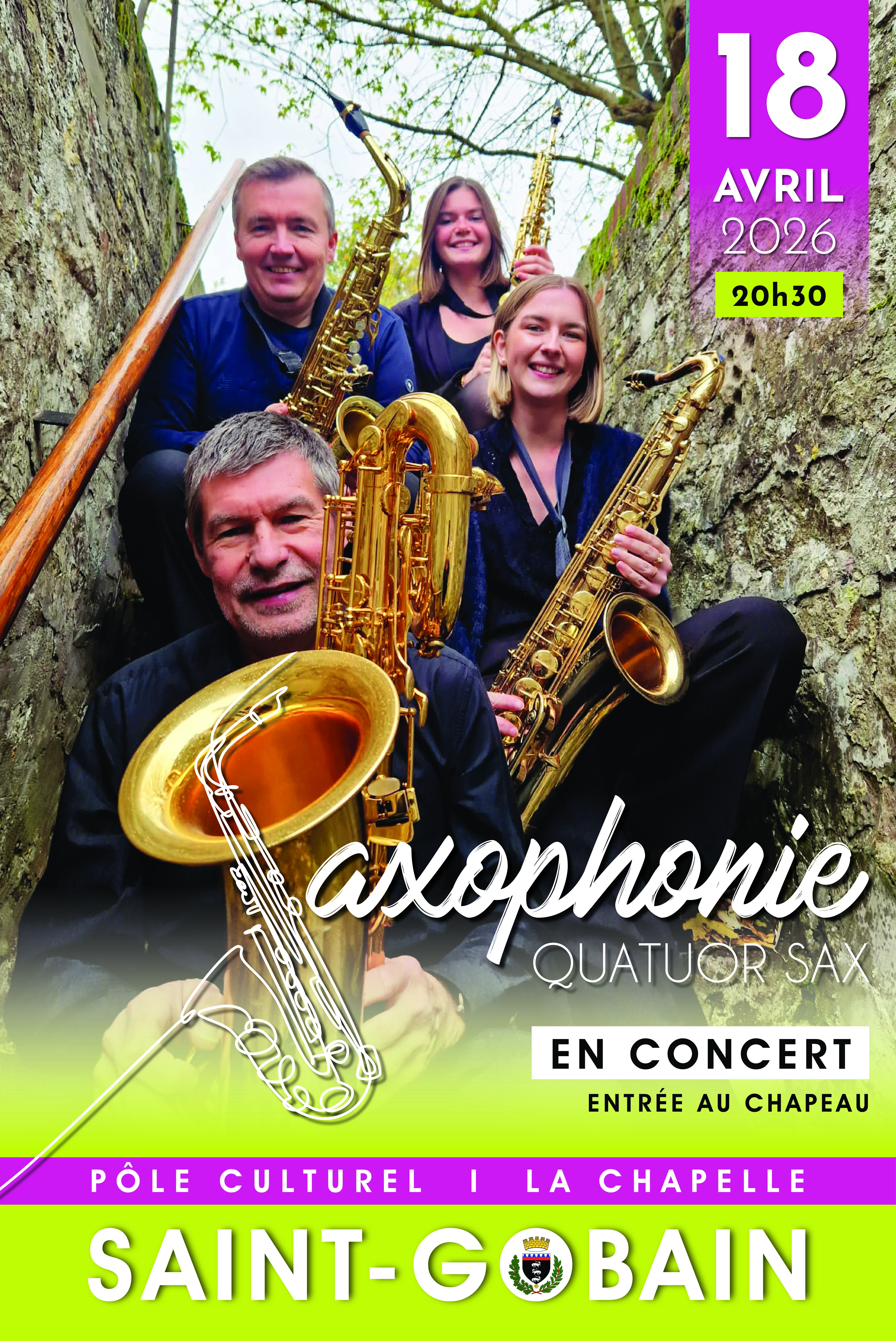 18.04.2026 - concert SAXOPHONIE