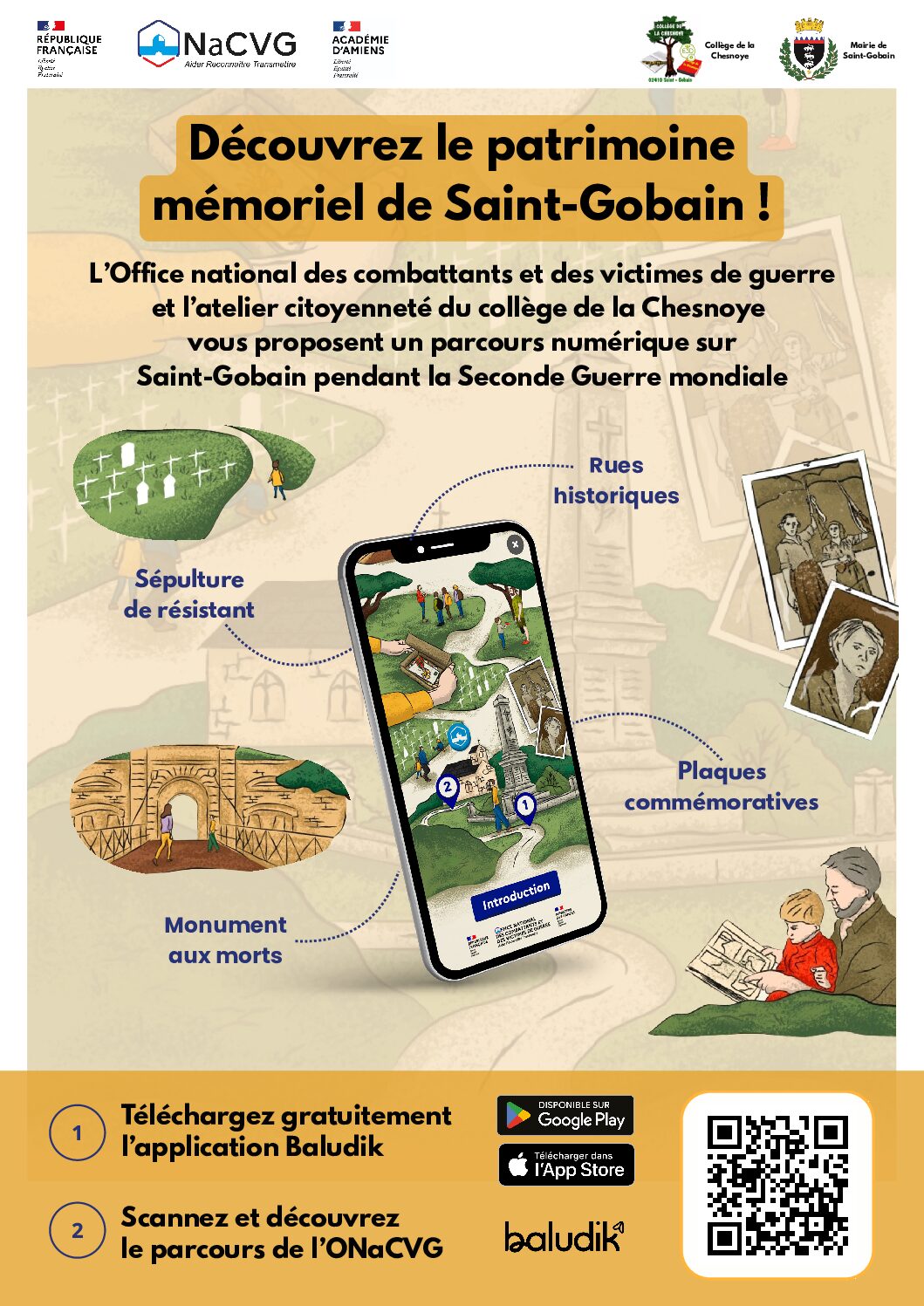 Affiche Baludik Saint-Gobain V3