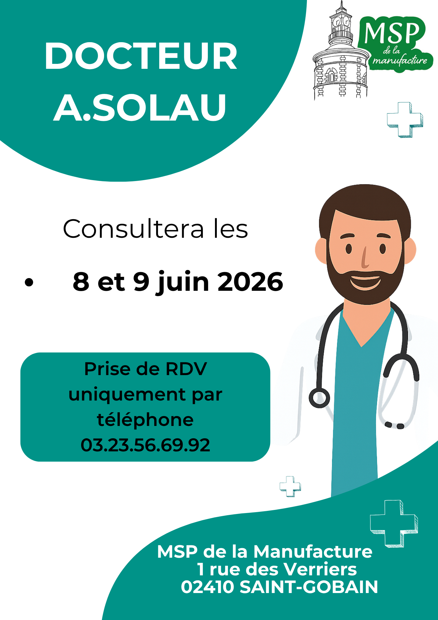 docteur SOLAU - JUIN 2026
